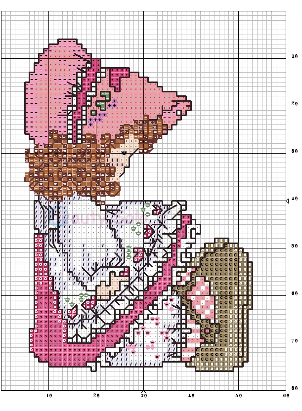 Schema punto croce Emily