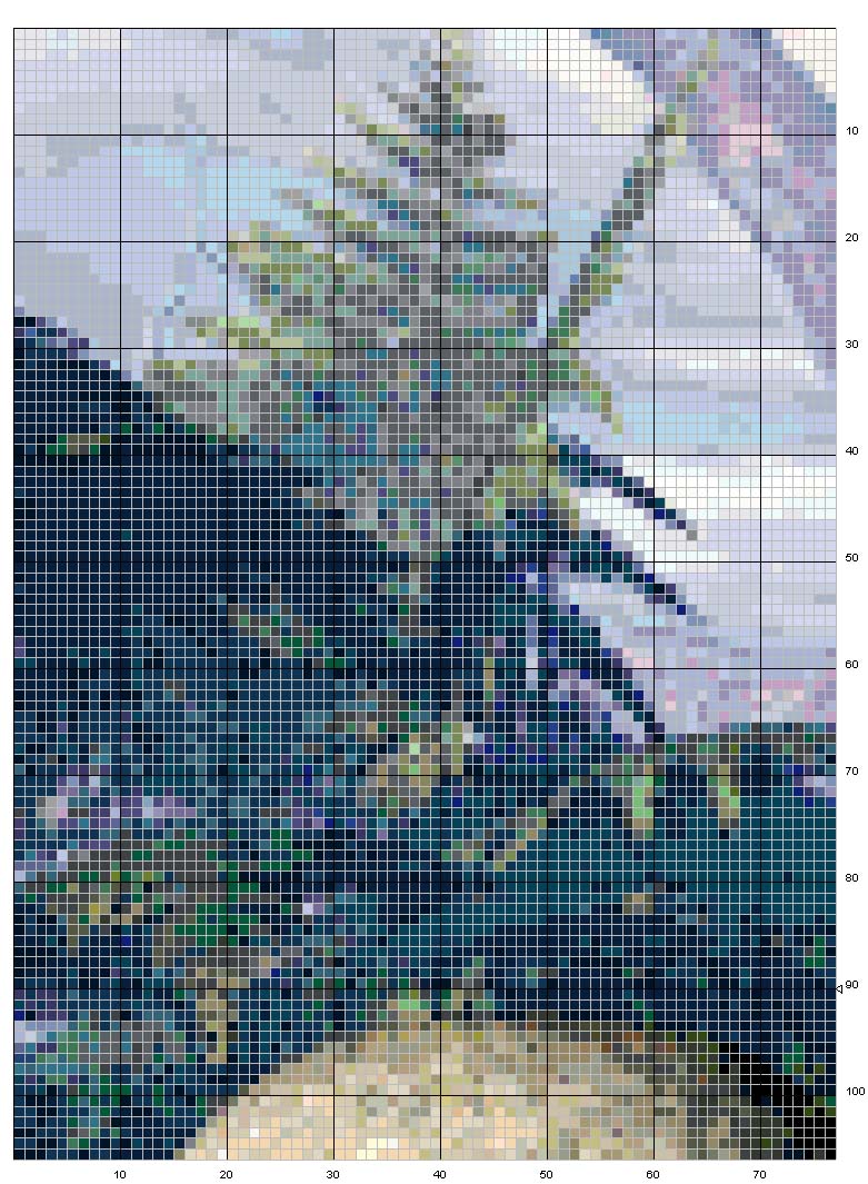 Schema punto croce Fataaa 1