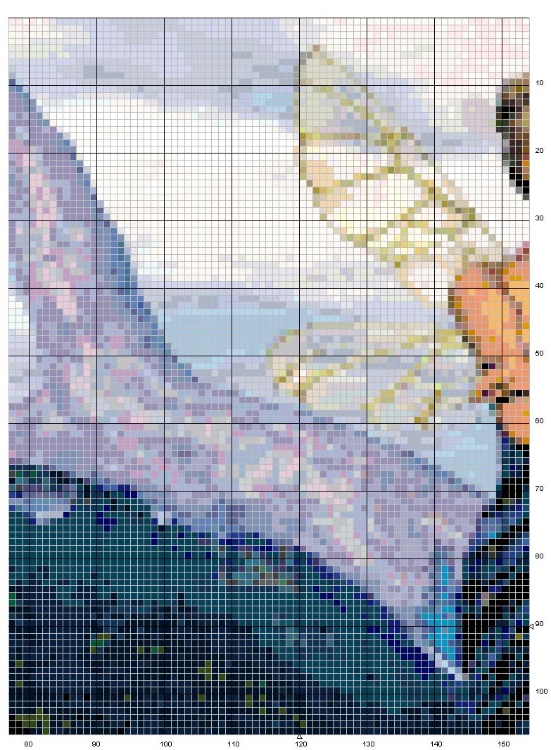 Schema punto croce Fataaa 3