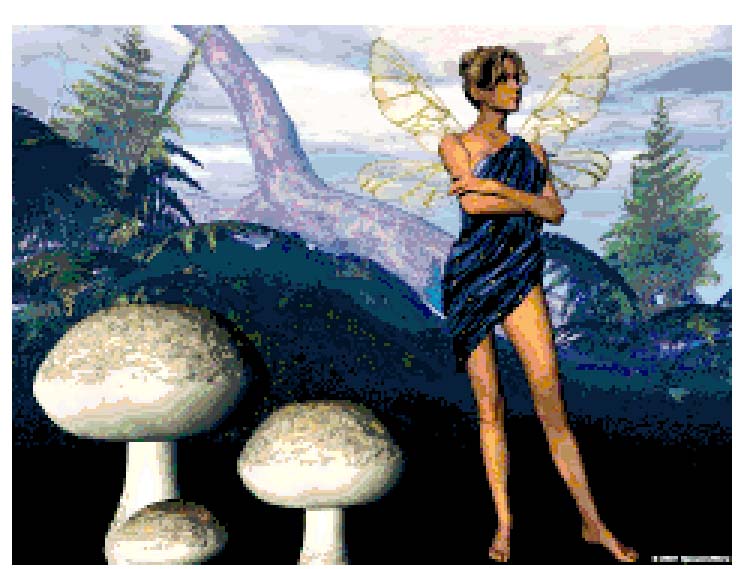 Schema punto croce Fataaa