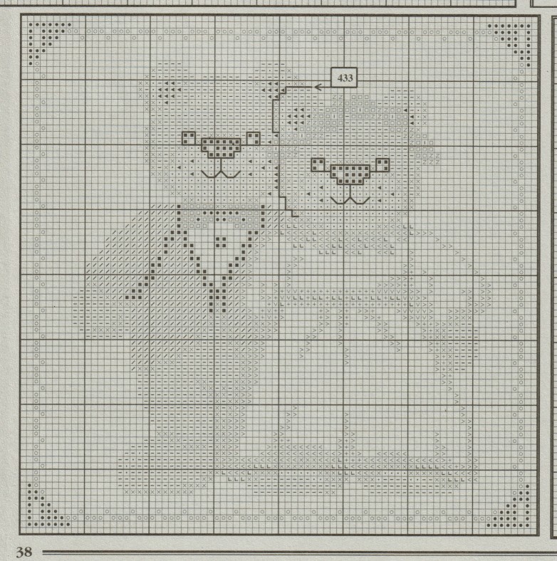 Schema punto croce Foto ricordo orsetto 5