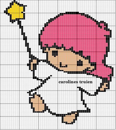 Schema punto croce Gha