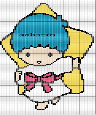 Schema punto croce Ghu