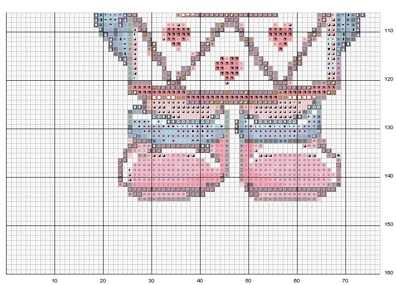 Schema punto croce Gioia al signore 2