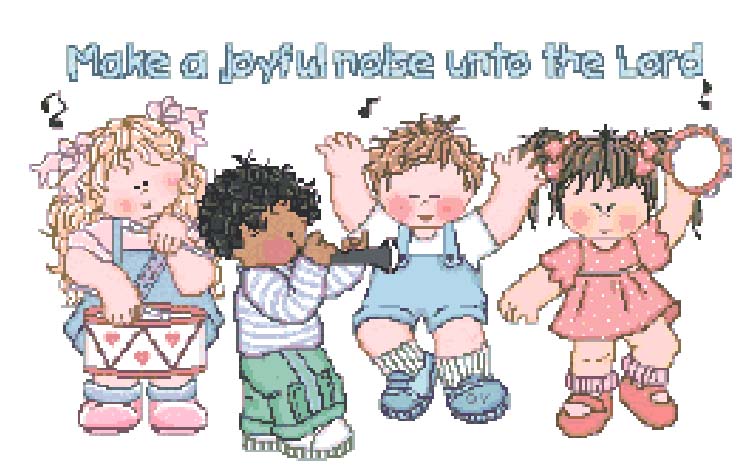 Schema punto croce Gioia al signore