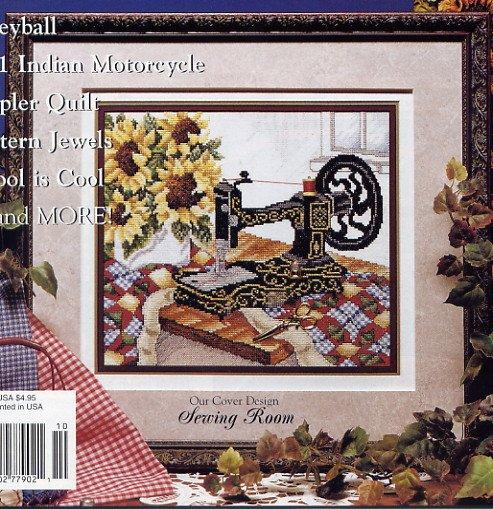 Schema punto croce Macchina da cucire c1