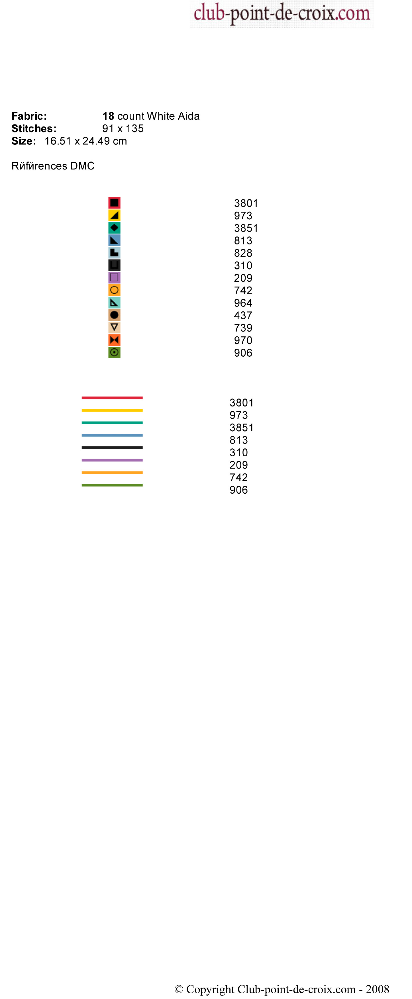 Schema punto croce Matematica 1