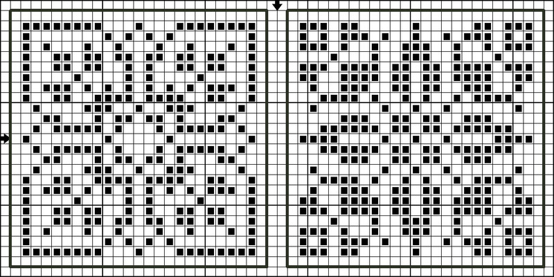 Schema punto croce Motivi 2a