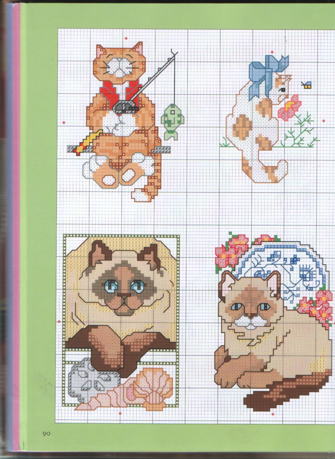 Schema punto croce Motivi diversi 14