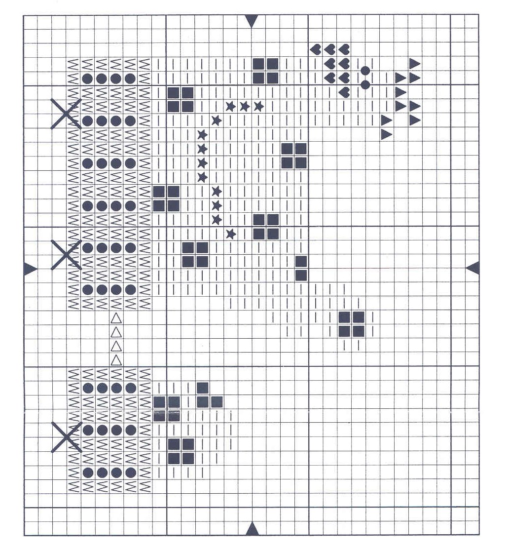 Schema punto croce Motivi diversi 2