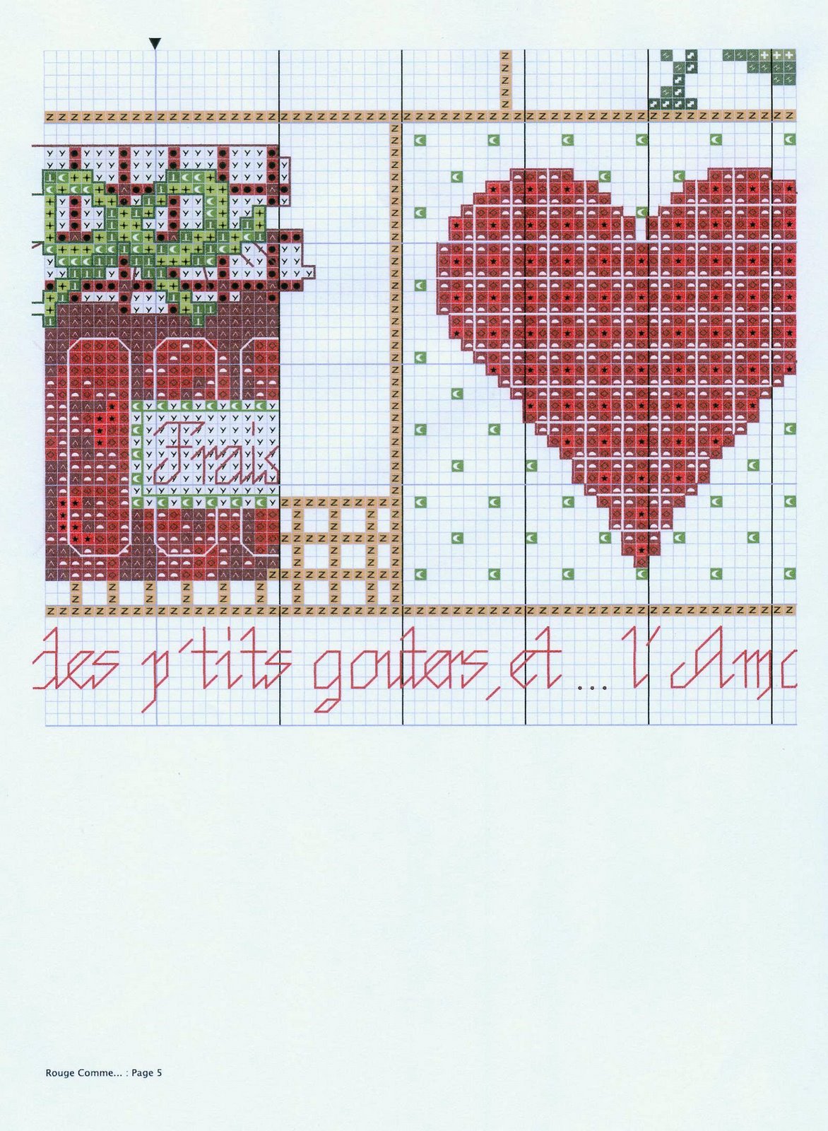 Schema punto croce Motivi diversi 24