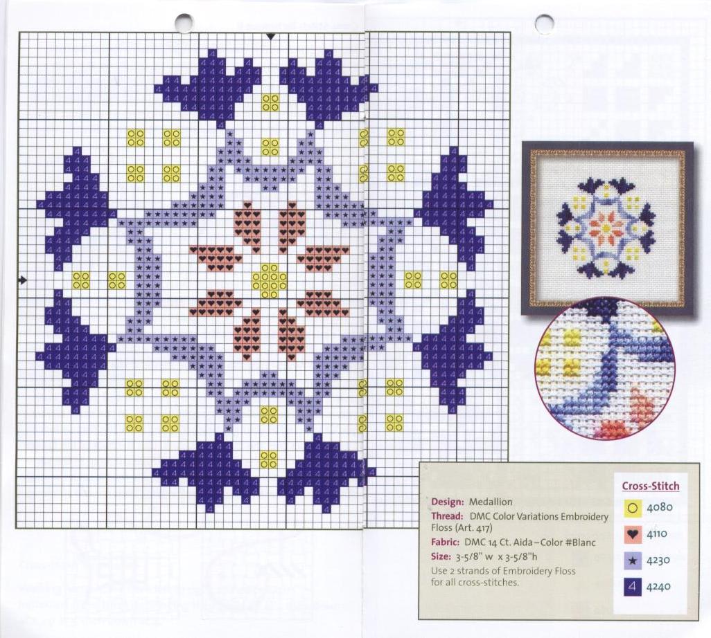 Schema punto croce Motivi diversi 25