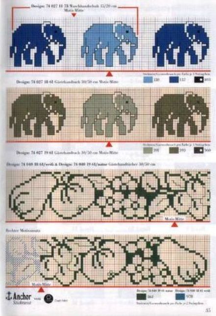 Schema punto croce Motivi diversi 7