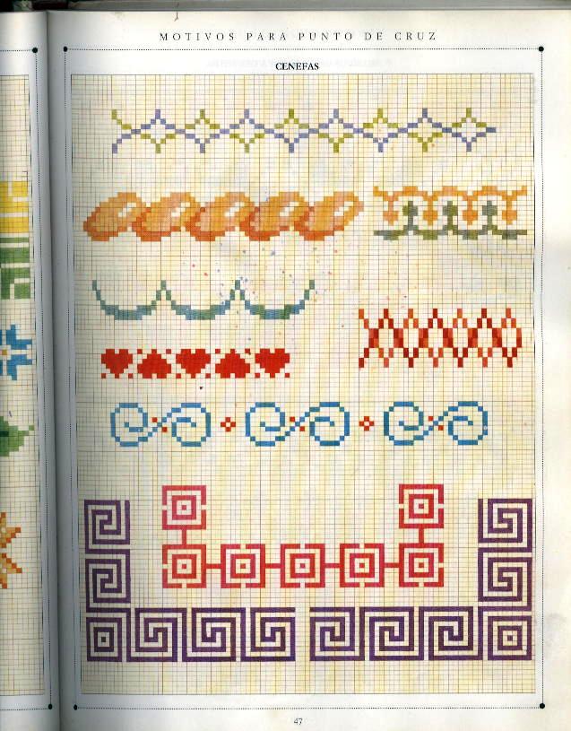 Schema punto croce Motivi diversi 8