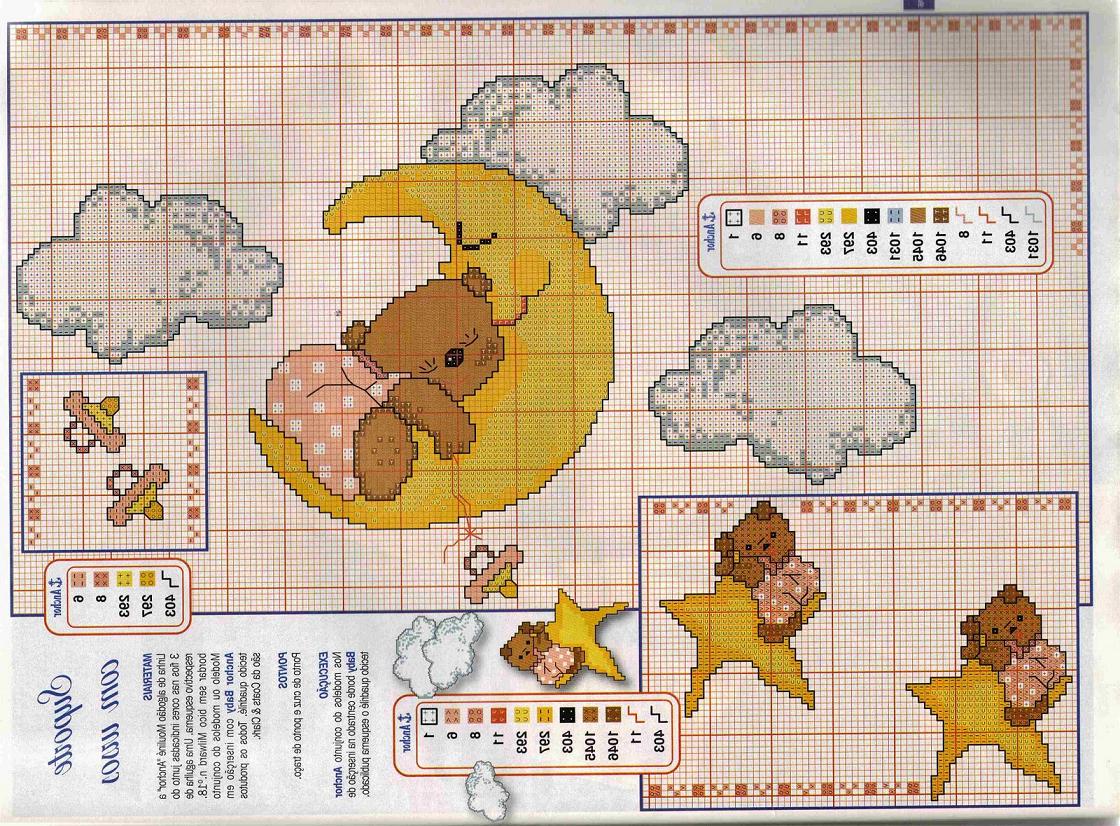 Schema punto croce Motivi infantili 3