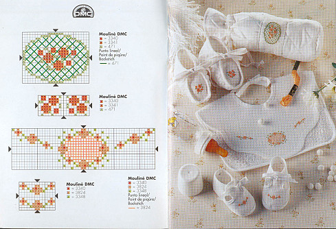 Schema punto croce Motivi infatili 11