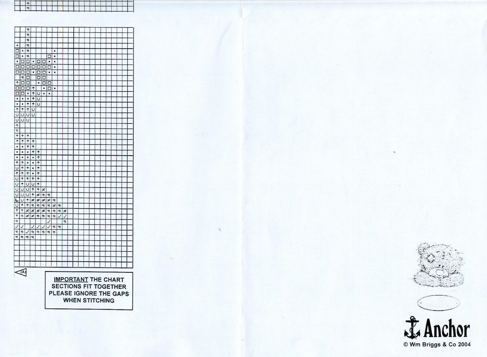 Schema punto croce Oggi sposi 8