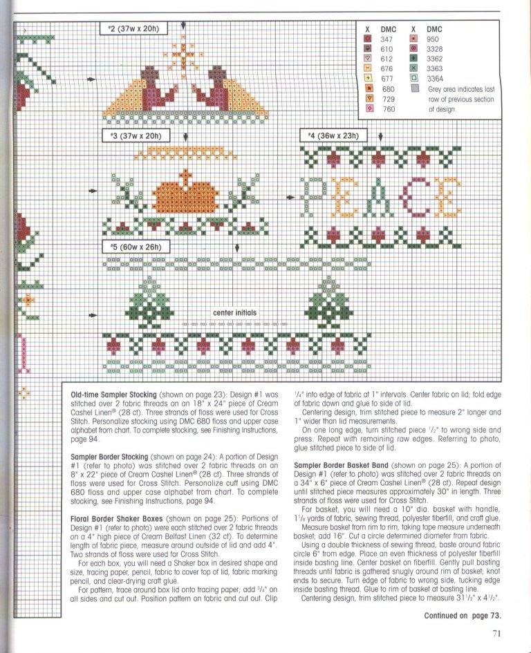 Schema punto croce Old time sampler 2