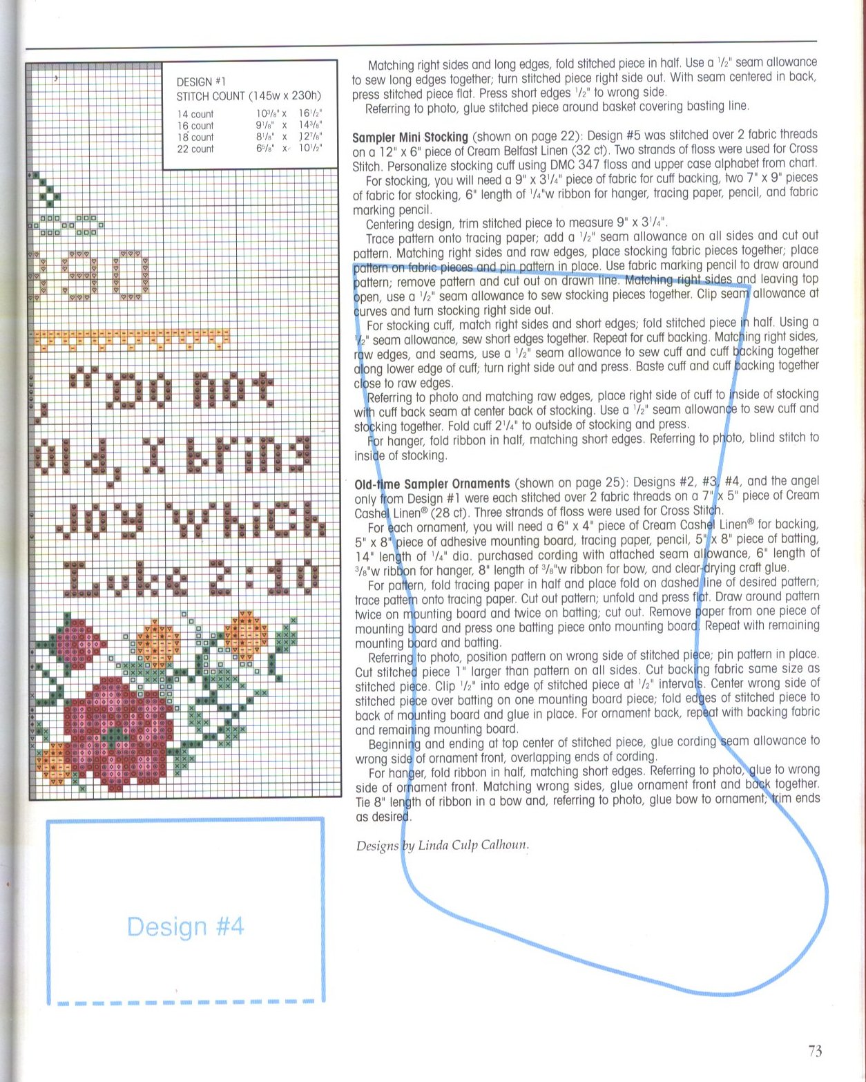 Schema punto croce Old time sampler 4