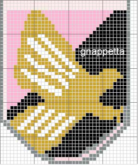 Schema punto croce Palermo 2