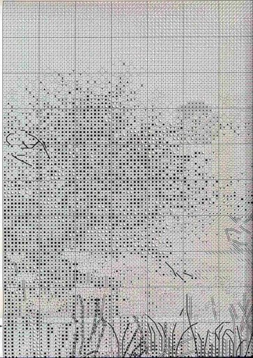 Schema punto croce Prato 2