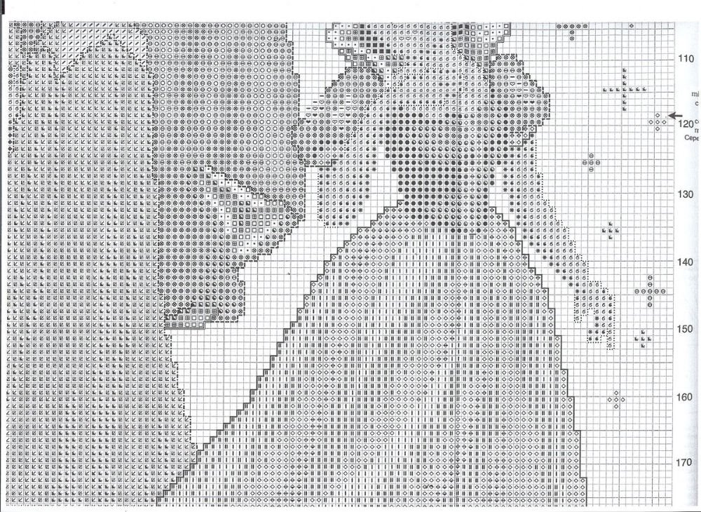 Schema punto croce Principesse disney 6