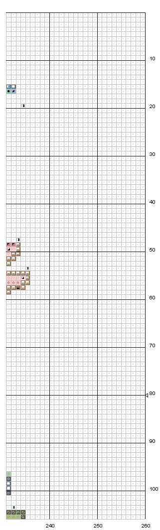 Schema punto croce Rallegratevi nel signore 7