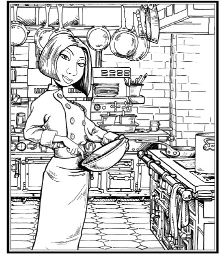 Schema punto croce Ratatouille 7