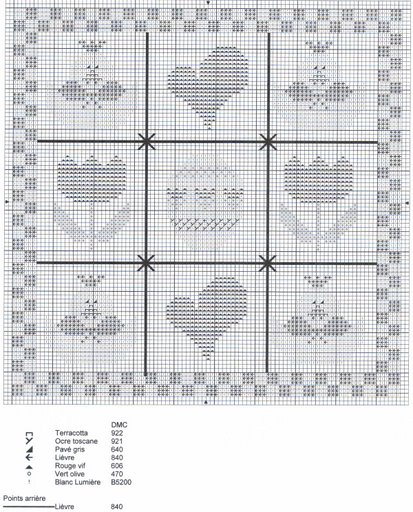 Schema punto croce Schemini 15