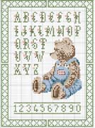 Schema punto croce Abc-stagione