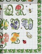 Schema punto croce Alfabeto-floreale-4