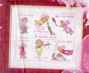 Schema punto croce Angioletti-temi