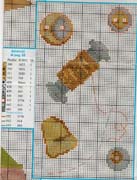 Schema punto croce Astuccio