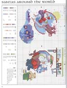 Schema punto croce Babbonatale-nel-mondo-3