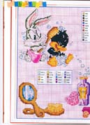 Schema punto croce Baby-tunes