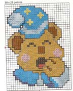 Schema punto croce Buonanotte-1