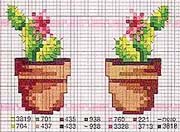 Schema punto croce Cactus-4