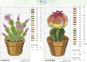 Schema punto croce Cactus-8