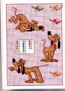 Schema punto croce Cane-ed-ossa