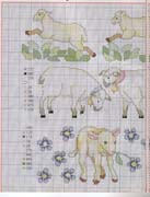 Schema punto croce Corredino-baby-2