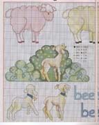 Schema punto croce Corredino-baby-3