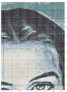 Schema punto croce Cristo-4