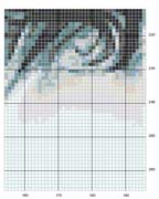 Schema punto croce Cristo-9