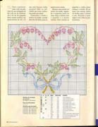 Schema punto croce Cuore-natura