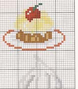 Schema punto croce Dolce-ciliegia