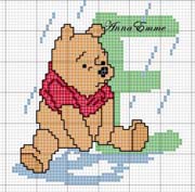 Schema punto croce E-pooh-2