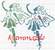 Schema punto croce Fate-ele