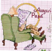 Schema punto croce Festa-del-papa