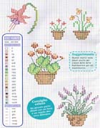 Schema punto croce Fiori-7