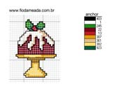 Schema punto croce Gelato